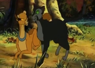 Two sexy cats are fucking hard in cartoon